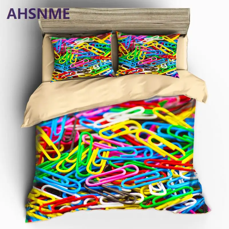 AHSNME набор постельного белья с настраиваемым рисунком цвет Psychedelic световые