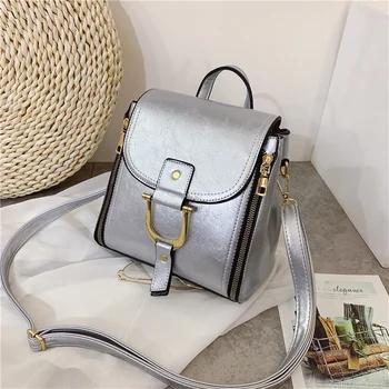 

2019 European and American fashion simple saddle bag women's designer handbag high quality PU leather shoulder bag qq384