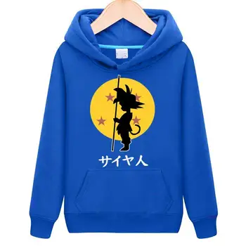 

High-Q Unisex Anime DRAGON BALL Hooded Hoodie Sweatshirts Pullovers Top