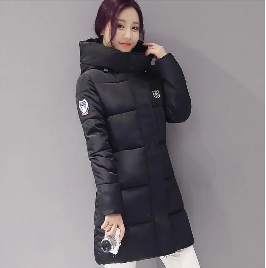Women Winter basic jacket Female jacket Coat Thickening Cotton Winter