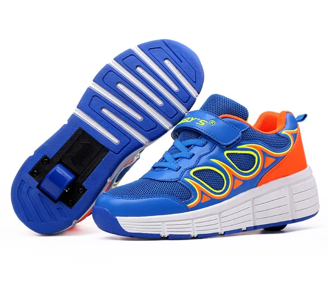 Kd 8 Kids Shoe With Wheels Skate Roller Shoes 2016 Children Breathable