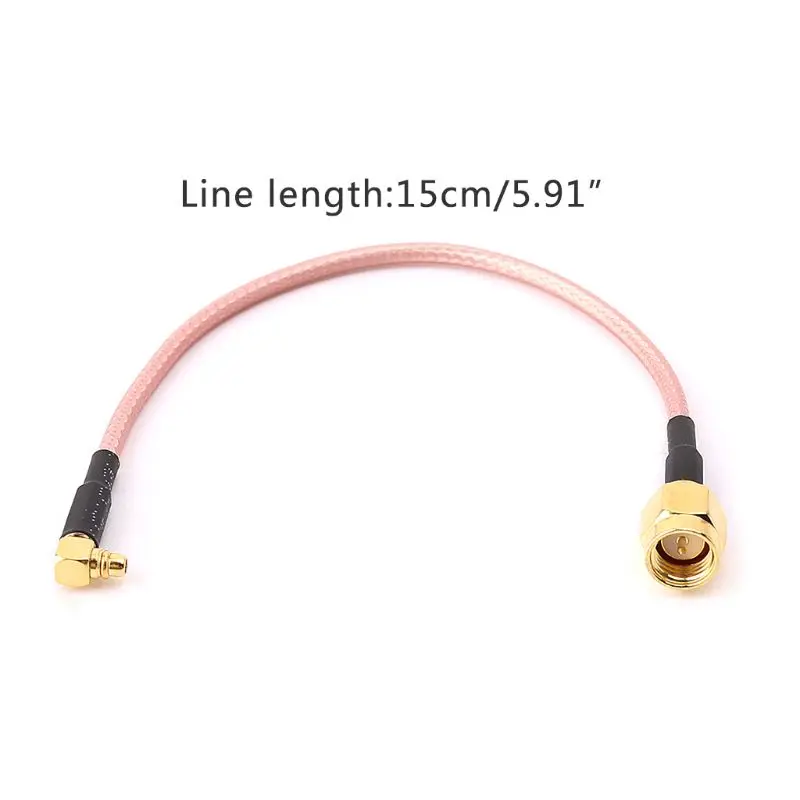 

SMA Male To MCX Male Right Angle RG316 Pigtail Cable 15cm RF Coaxial Cables