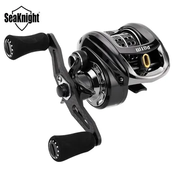 

NEW ! SeaKnight POTM 7.6:1 High Speed Baitcasting Fishing Reel 12BB 5KG Power C60 Carbon Fiber 155g Shallow Spool
