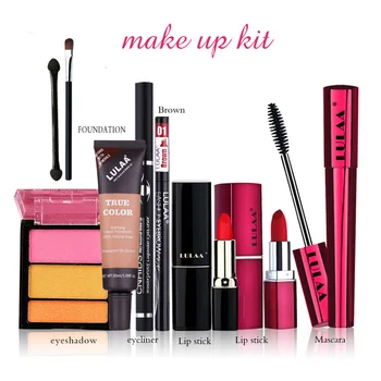 

2019 9 Piece Set Makeup Waterproof Concealer Combination Natural Lipstick Eyeshadow Complete Set Cosmetic