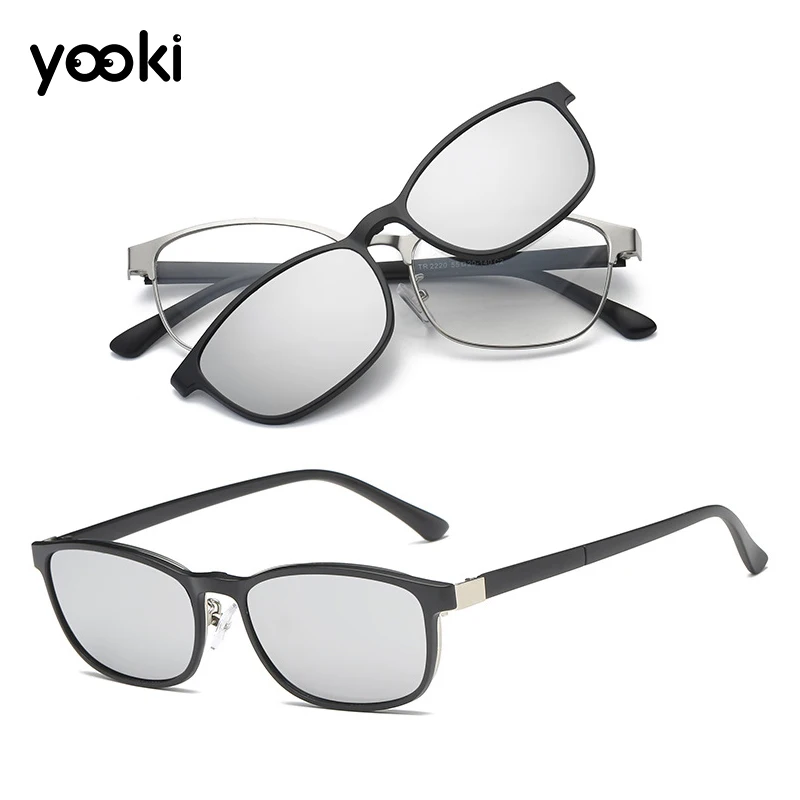 Модные поляризованные флип-ап солнцезащитные очки черный УФ-защита рыболовные мужские и женские очки ночного видения