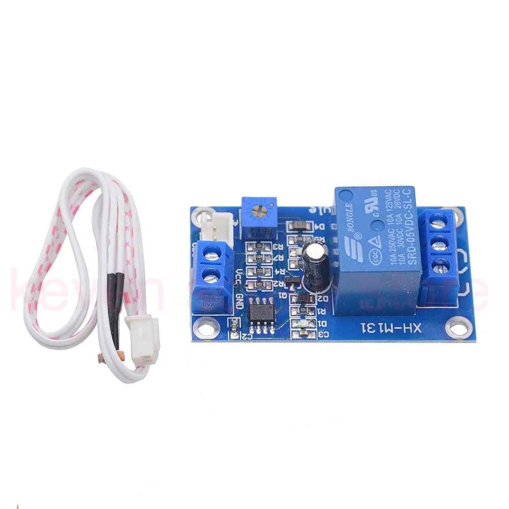 

XH-M131 DC 5V 12V 10A Light Control Switch Photoresistor Relay Module Detection Sensor brightness Automatic Control Module