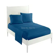 Wholesale Solid Color Sheets Fitted Bed Sheet Solid Color Bed Sheet Fitted Sheet And Pillow Case With Factory Price solid fitted dress with choker