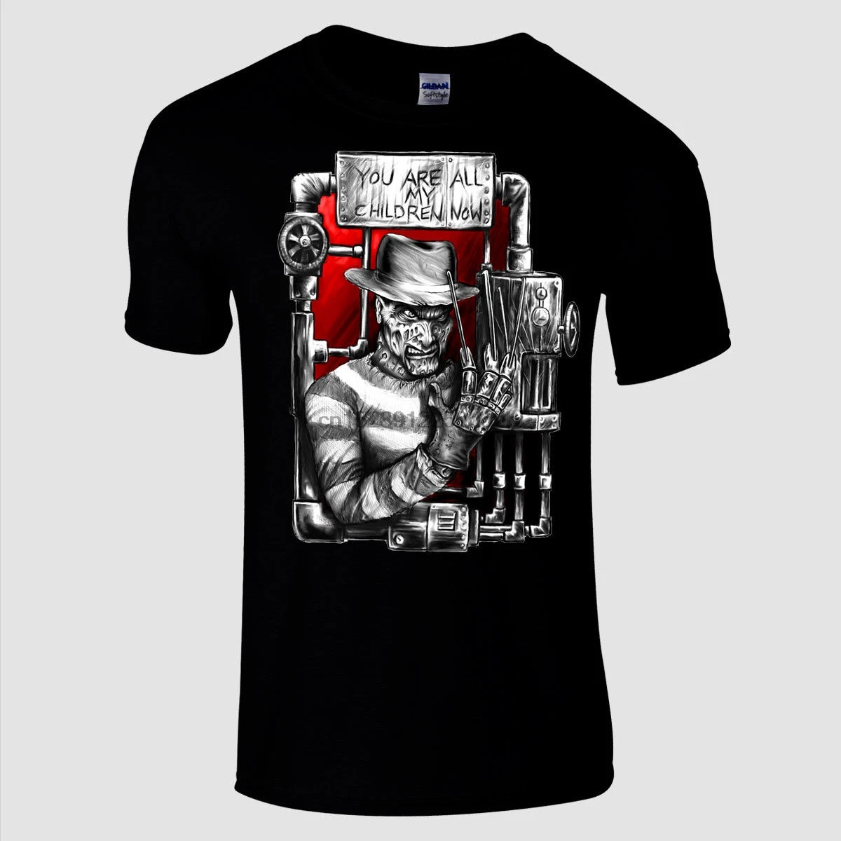 Freddy Krueger You Are All My Children черная футболка классического кроя премиум-класса