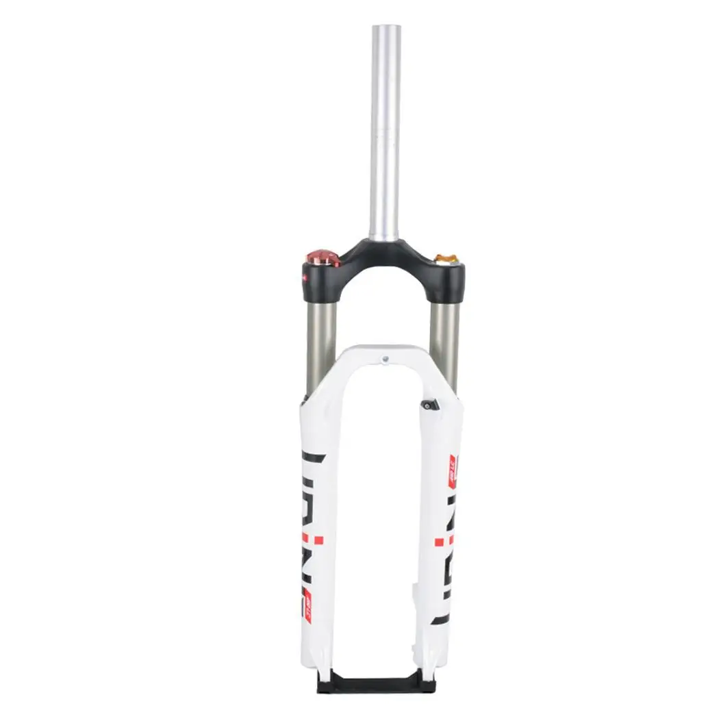 

Sturdy Durable Bicycle Front Fork Mountain Bike 26cm/10.2inch Air Suspension Silver, Black 100mm Front Fork