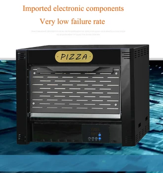 

Italian Brick kiln pizza oven Electric Pizza Oven Black Double Layers Pizza Baking Oven machine Pizza bread/cake/fruit pie/maker