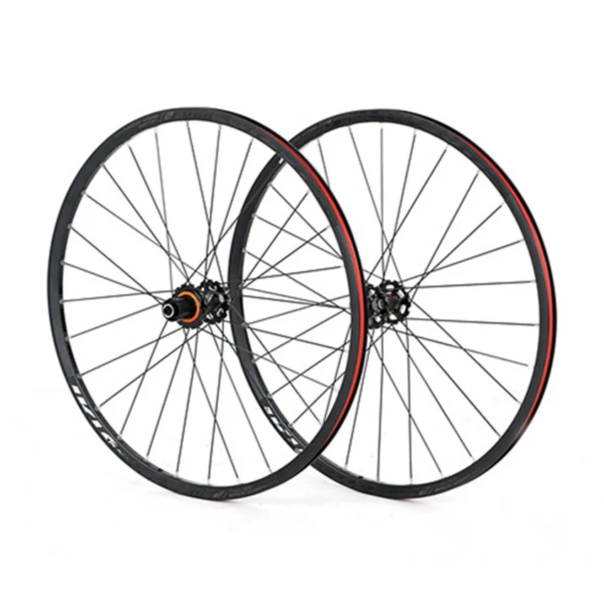 Sale JK-MTB 26inch Mountain Bike Sealed Bearing  Carbon Fiber Wheels Wheelset 27.5 29inch Aluminum Alloy Rim 8