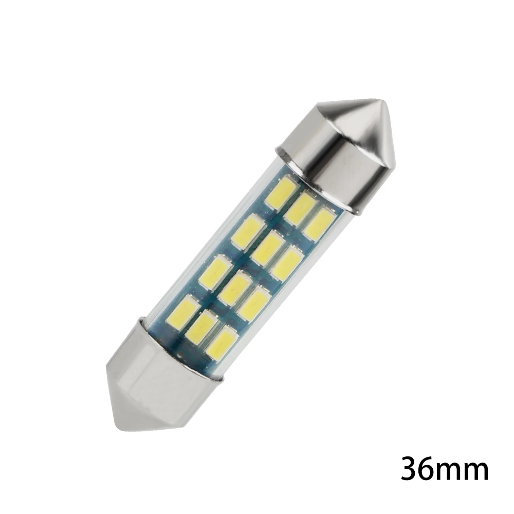 Автомобильный купольный свет C5W C10W 3014 SMD Canbus без ошибок супер яркий фестон 31 мм 36 мм 39 мм 41 мм Светодиодная лампа автомобильный плафон внутреннего освещения белый - Испускаемый цвет: 36MM