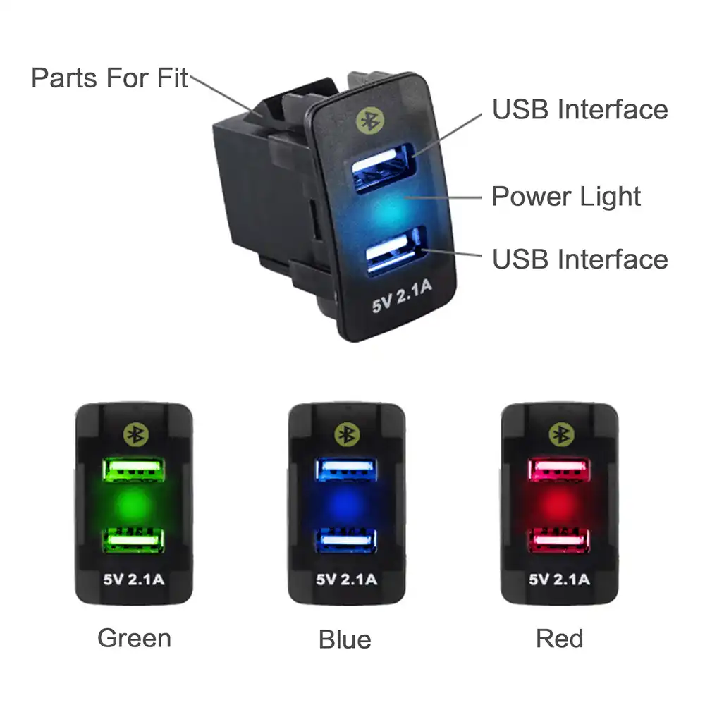 12v車デュアルusbソケットのシガーライターbluetoothポジショニングソケット電源アダプタホンダ車 Cigarette Lighter Aliexpress