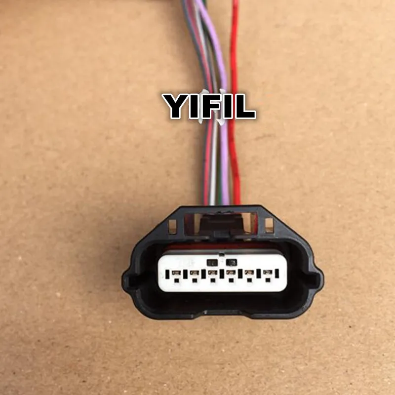 

6 Pin/Way Mass Air Flow MAF Meter Sensor Plug Connector Pigtail For Nissan Infiniti AFH70M-38 22680-7S000 22680-7S00A AFH70M-86