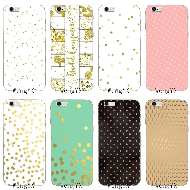 

Red Pink Yellow Gold Confetti Dots Slim Soft phone case For Sony xperia XA Z Z1 Z2 Z3 Z4 Z5 Premium Compact Mini M2 M4 M5 E3 T3