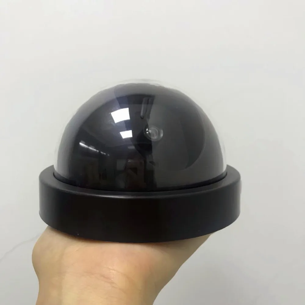 Fake Camera Dome Simulation Dummy Camera With Flash Blinking LED Security CCTV Dome Camera Surveillance