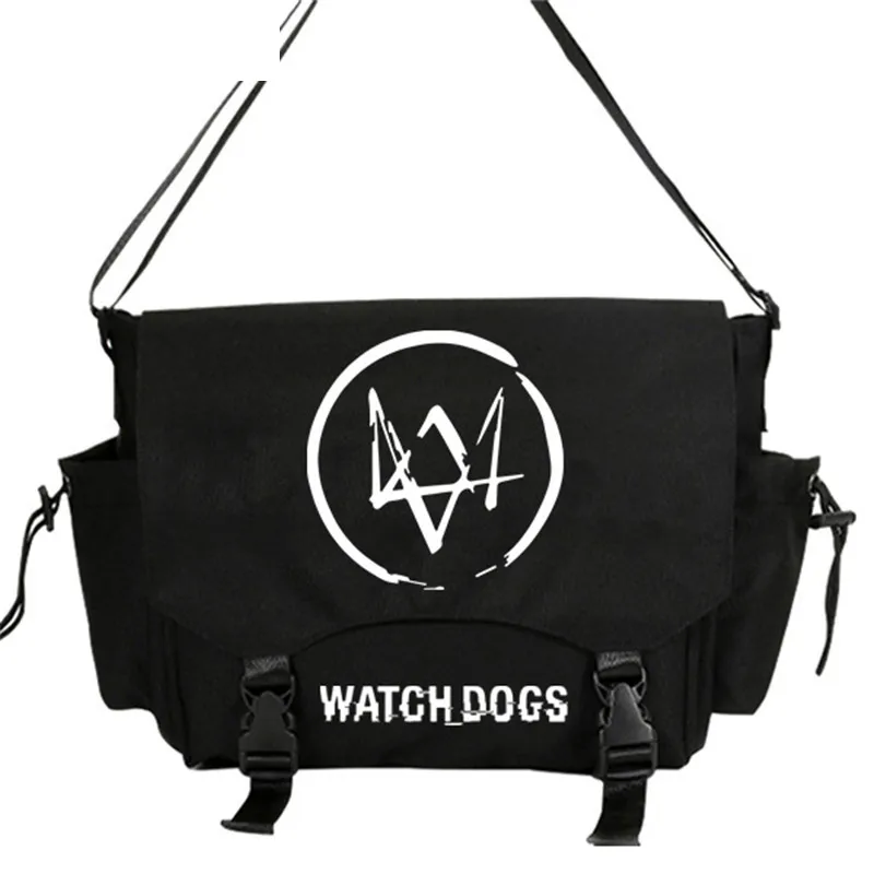 

Watch Dogs 2 DJ Alan Walker Handbag Shoulder Casual Messenger bag Student School Book MESSENGER BAGS Gift Cosplay