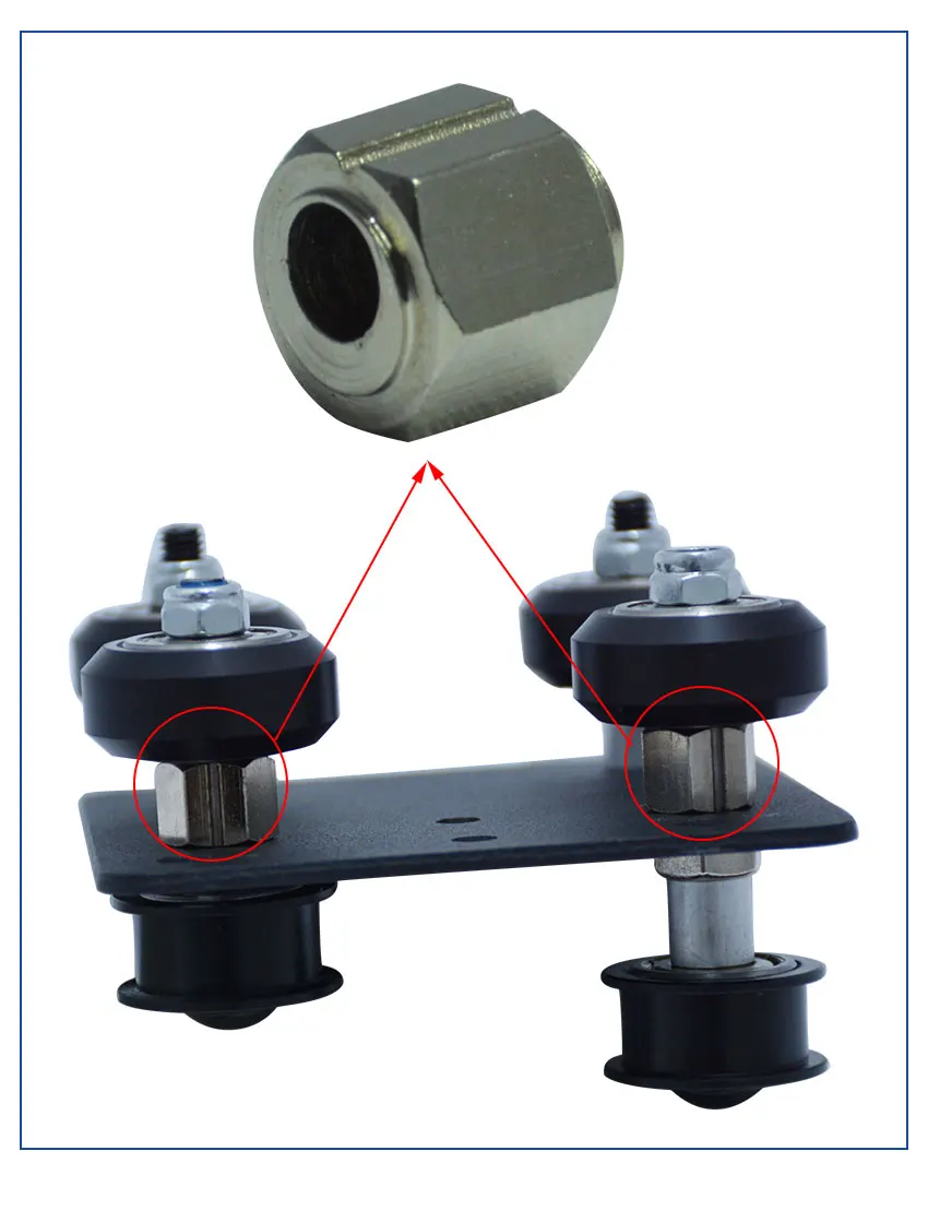 TRONXY 10 шт./лот 5 мм Диаметр эксцентриковые Распорки винт гайка для Openbuilds Reprap V колеса регулировки 3d принтер Часть новое поступление