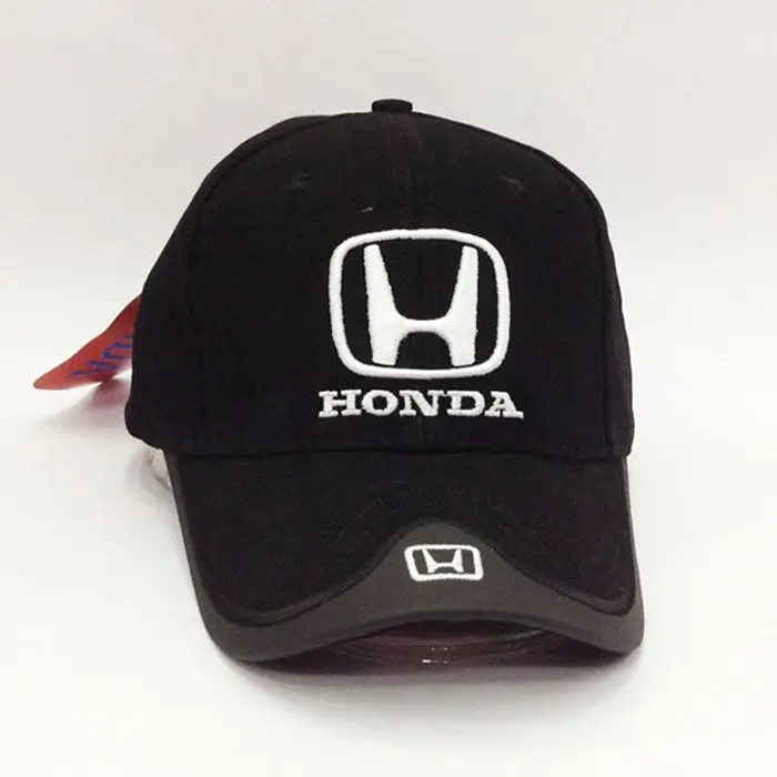 Wholesale Men Honda F1 Racing Embroidered Cotton Hat Motorcycle Hats