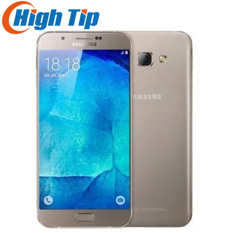 Оригинальный разблокированный Samsung Galaxy A8 A8000 мобильный телефон 5 7 ''Octa Core 16.0MP