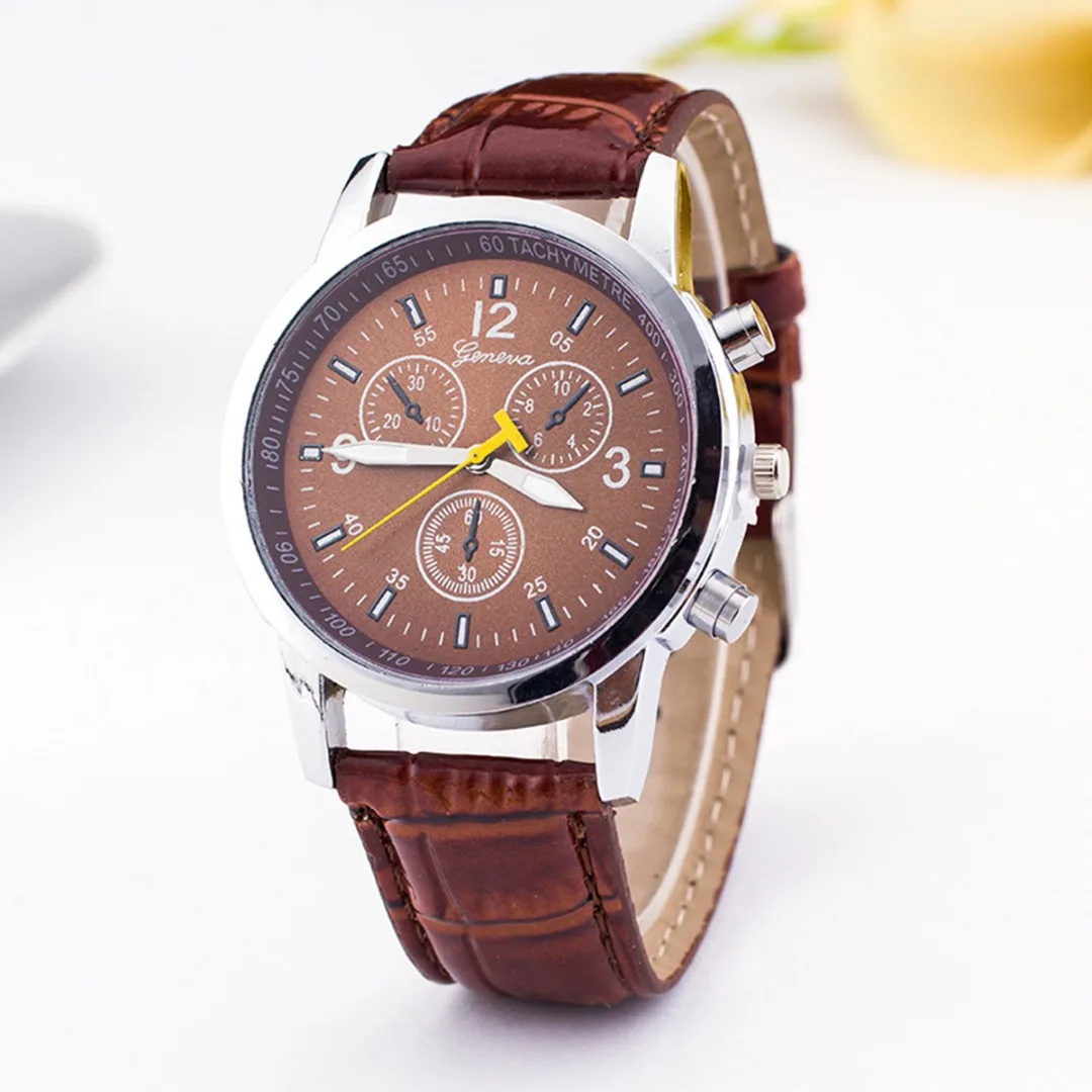 

Women Fashion Quartz Watch Lady PU Leather Strap Watch Casual Wristwatch Gift for Wife Female Clock Reloj Mujer