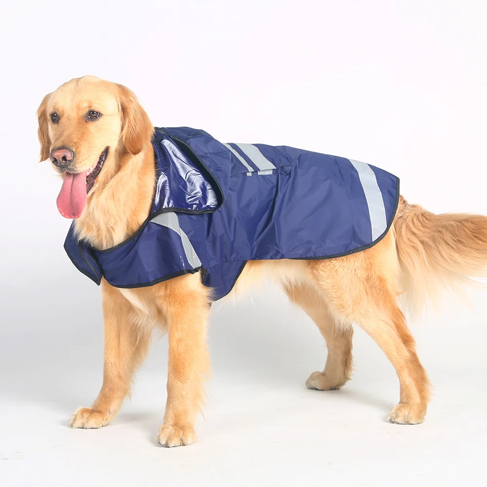 Golden Retriever Samoyed husky large dog raincoat legs waterproof