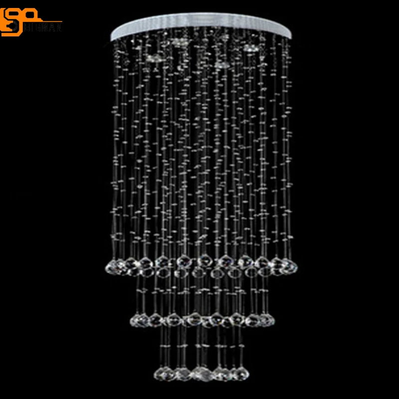 

Hot selling modern LED crystal chandelier light fixtures for living room lamps