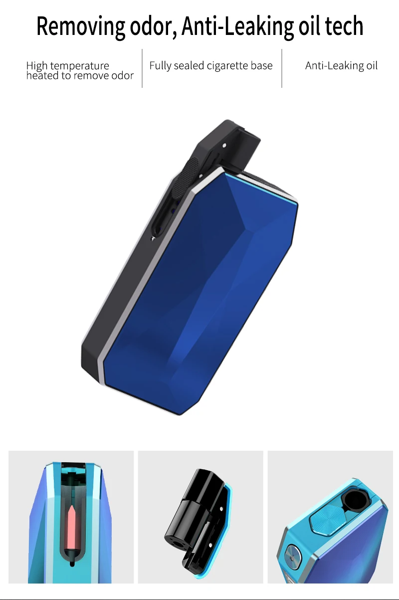 SMY Pluscig K2 2900mAh Rechargeable Battery Heating Tobacco Box Shape Compatibility With Brand/IQOS Heating Stick Dry Herb Vape SMY Pluscig K2 2900mAh Rechargeable Battery Heating Tobacco Box Shape Compatibility With Brand/IQOS Heating Stick Dry Herb Vape