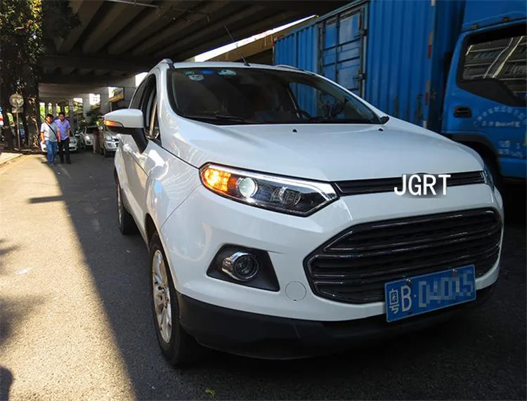 2 шт. автомобильный стиль светодиодный фары для Ford kuga 2013- для kuga Головной фонарь светодиодный DRL Объектив двойной луч H7 HID Xenon bi xenon объектив