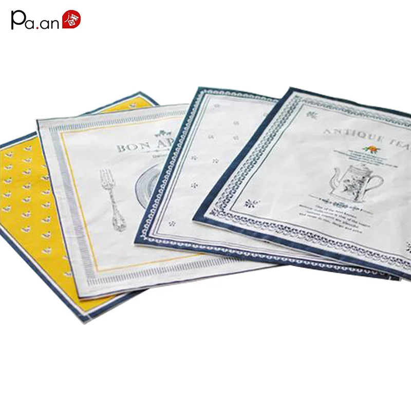 

1 Piece European 30x32cm Cotton Linen Table Mat Letter Printed Pads Table Decoration Mats Kitchen Dining Supply High Quality