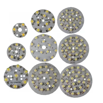 

10X High quality LED light board with aluminum PCB 3W/5W/7W/9W/12W/15W/18W/21W/24W for led bulb led lighting free shipping