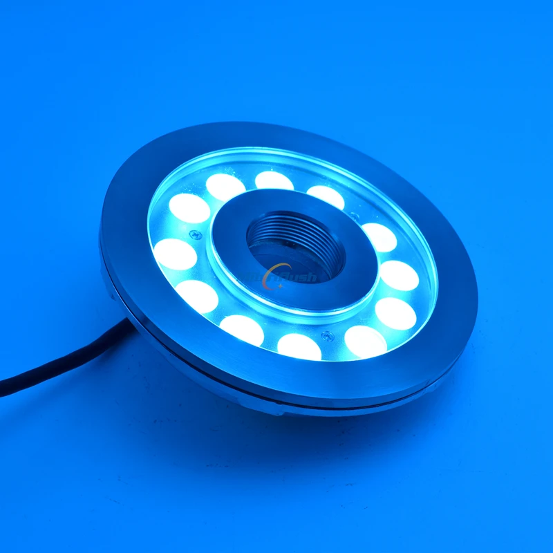 

Stainless Steel 316 High Brightness 36W DC24V IP68 Waterproof LED Underwater Light warm nature cool white for fountain 8pcs/lot