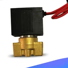 Миниатюрный Электрический электромагнитный клапан с двухсторонним двухпозиционным для воды DN8 AC220/AC110V/DC24V нормально закрытый