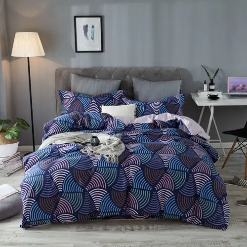 14 IvaRose,, высокое качество, пододеяльник, 4 шт., queen king size, набор постельного белья, роскошный комплект постельного белья, серое постельное белье, простыня - Цвет: 14