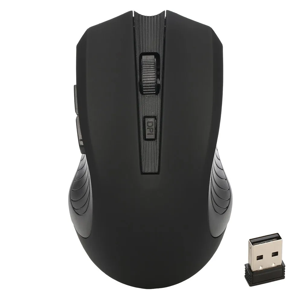 

2.4 Ghz Wireless Mouse 6 Buttons 1600 DPI Optical Gaming Mouse 2018 New USB Mouse For PC Laptop