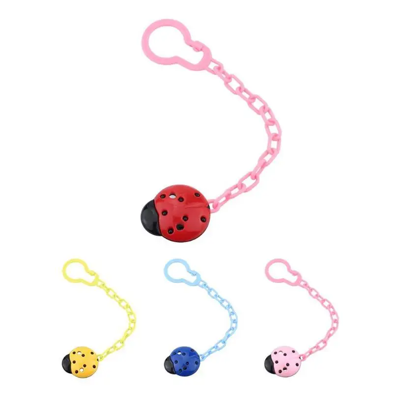 

Baby Feeding Nipple Pacifier Clips Dummy Chain Drop-Resistant Holder Soother Pacifier Clips Strap Nipple Holder For Infant Feed
