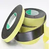 Strong adhesion  EVA black sponge foam  rubber tape  anti-collision seal strip 1, 2, 3mm thick ► Photo 2/4