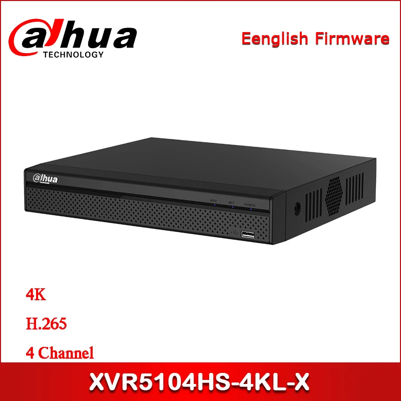 Dahua XVR5104HS-4KL-X 4-канальный Penta-brid 4K компактный 1U Цифровой видеорегистратор