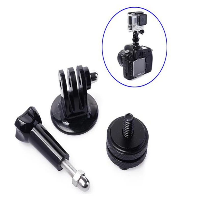 Gopro font b Accessory b font Action Camera font b Accessory b font Pole Screw Conversion