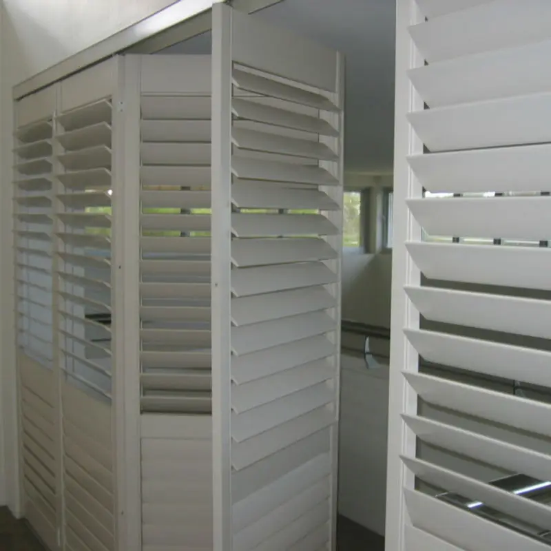 Export to sydney custom wood white horizontal folding ...