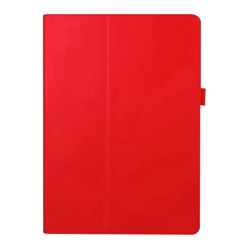 Кожаный смарт-чехол Litchi для microsoft Surface Pro 3 Pro 4 Pro 5 12,3 дюйма защитный чехол для surface pro - Цвет: red