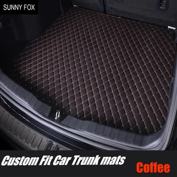 

Custom fit Car trunk mats cargo Liner for Nissan Sentra Sylphy B16 B17 Altima Qashgai Murano 6D car-styling carpet rugs liners(2