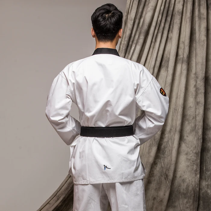Боевые искусства TKD Tae Kwon Do Корея с V образным вырезом для взрослых и детей