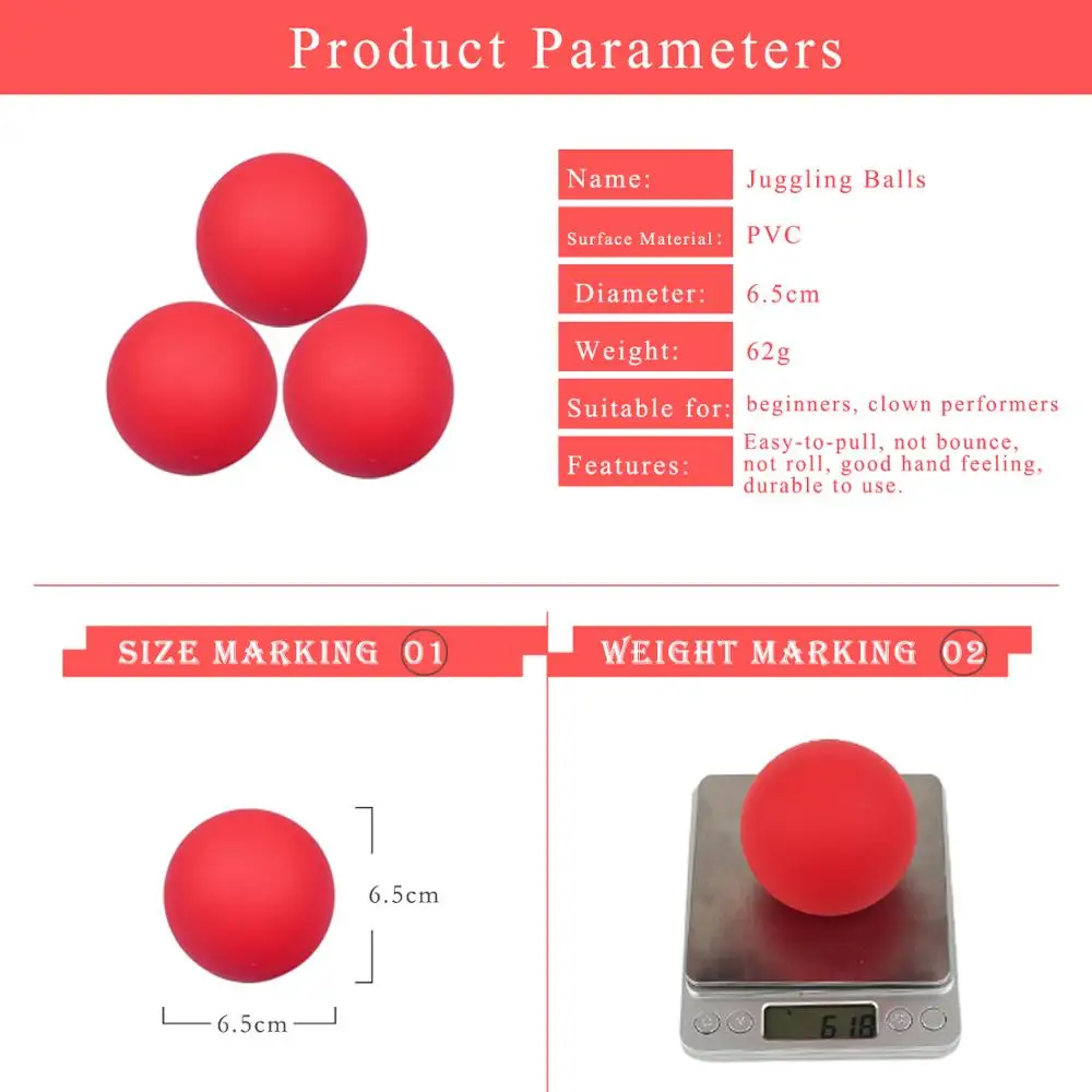 3 шт./компл. игры на открытом воздухе спорта профессиональная сценическая магическое жонглирование мячом шары российские цирковые игрушки