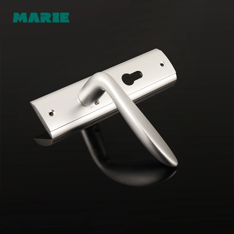 Mortise Interior Door Lock Set Security Entry Doors Lever Lock set Silent Lock-Core aluminum material Locks Spring Bolt