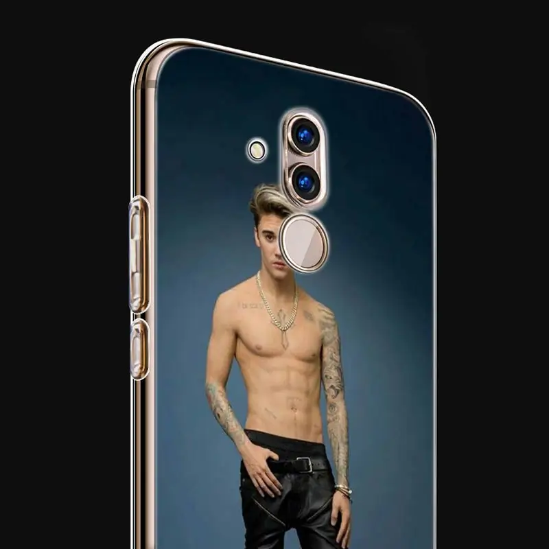 Transparent Soft Silicone Phone Case Justin bieber for Huawei Mate 20 10 Pro Lite Mate 20 Lite