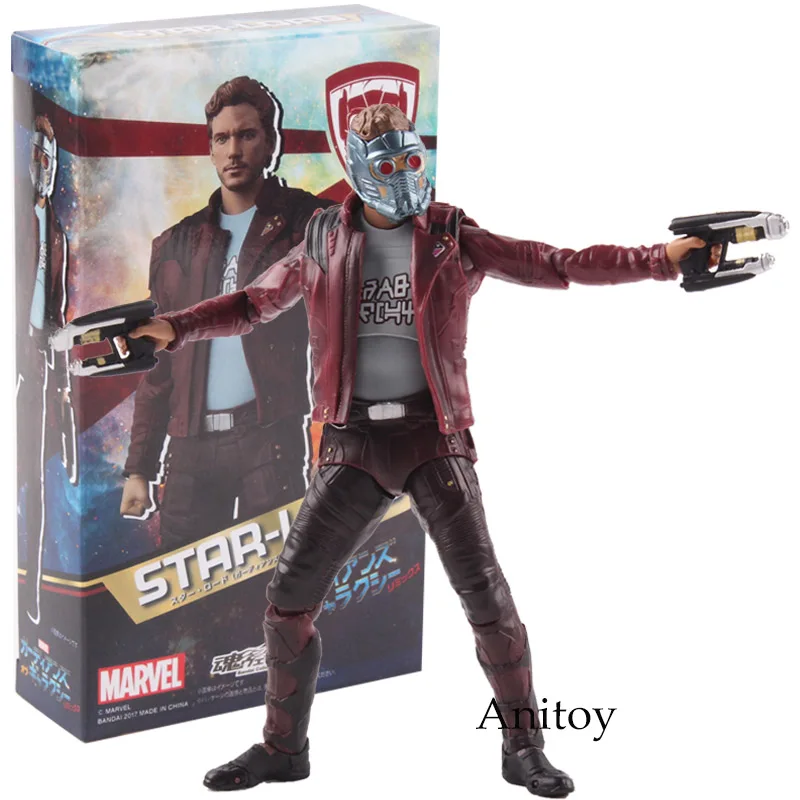 SHF S.H.Figuarts Marvel Avengers Infinity War Star-Lord PVC Star Lord Action Figure Collectible Model Toy 14cm
SHF S.H.Figuarts Marvel Avengers Infinity War Star-Lord PVC Star Lord Action Figure Collectible Model Toy 14cm