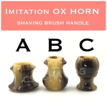 CSB 9 шт. имитация с цифрами и рожками на капюшоне; смолы помазок для бритья ручками для аксессуаров, сделанных своими руками парикмахерский салон инструмент 9 шт./упак