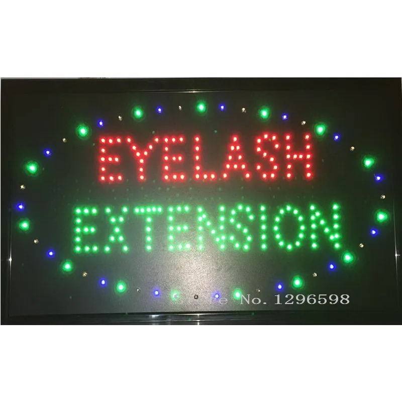 13x24inchesEyelashExtensionAnimatedFlashingLEDWindowSign.jpg