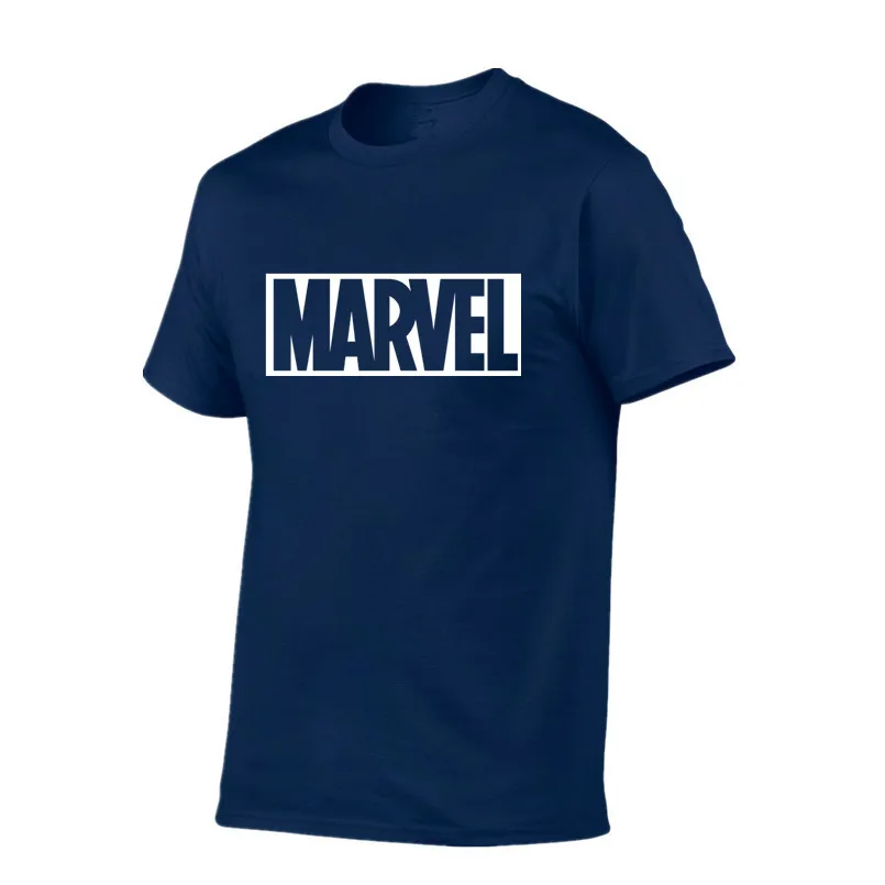 

New Brand Marvel t-Shirt men tops tees Top quality cotton short sleeves Casual men t shirt marvel t shirts men clothing